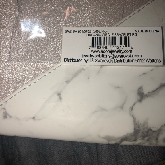 ⛔️FINAL CUT⛔️ADORE by SWAROVSKI ROSE GOLD COLOR BRACELET! NIB - Picture 10 of 10